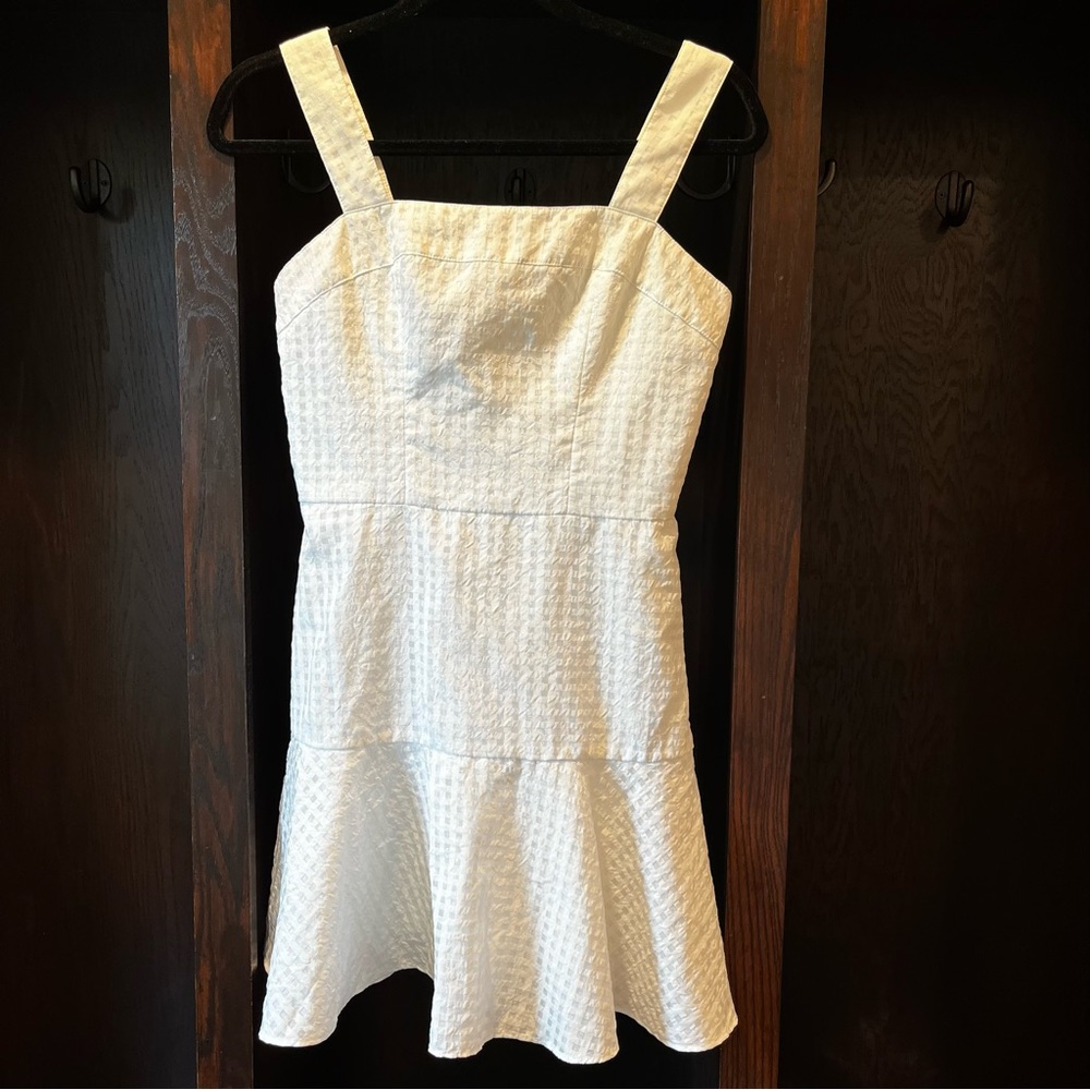 Amanda Uprichard Annalise White Mini Dress